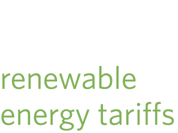 100% renewable energy tariffs 