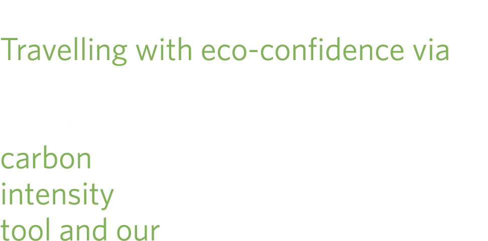 Travelling with eco confidence via Reed & Mackay's carbon intensity tool and our Electric Vehicle scheme