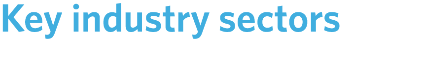 Key industry sectors 