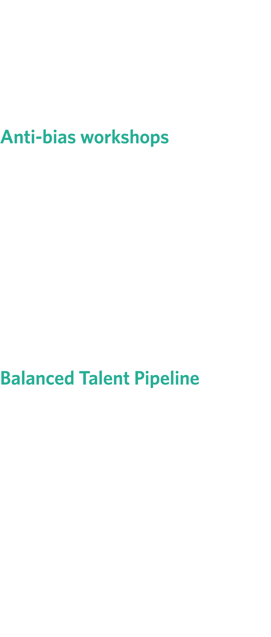 In 2022, we conducted a number of activities to further our commitment to inclusiveness and diversity both in the fir...
