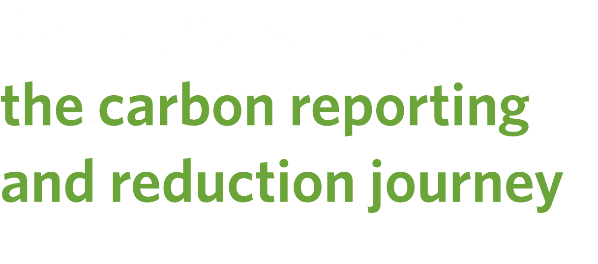 Net Zero Pathway the carbon reporting and reduction journey