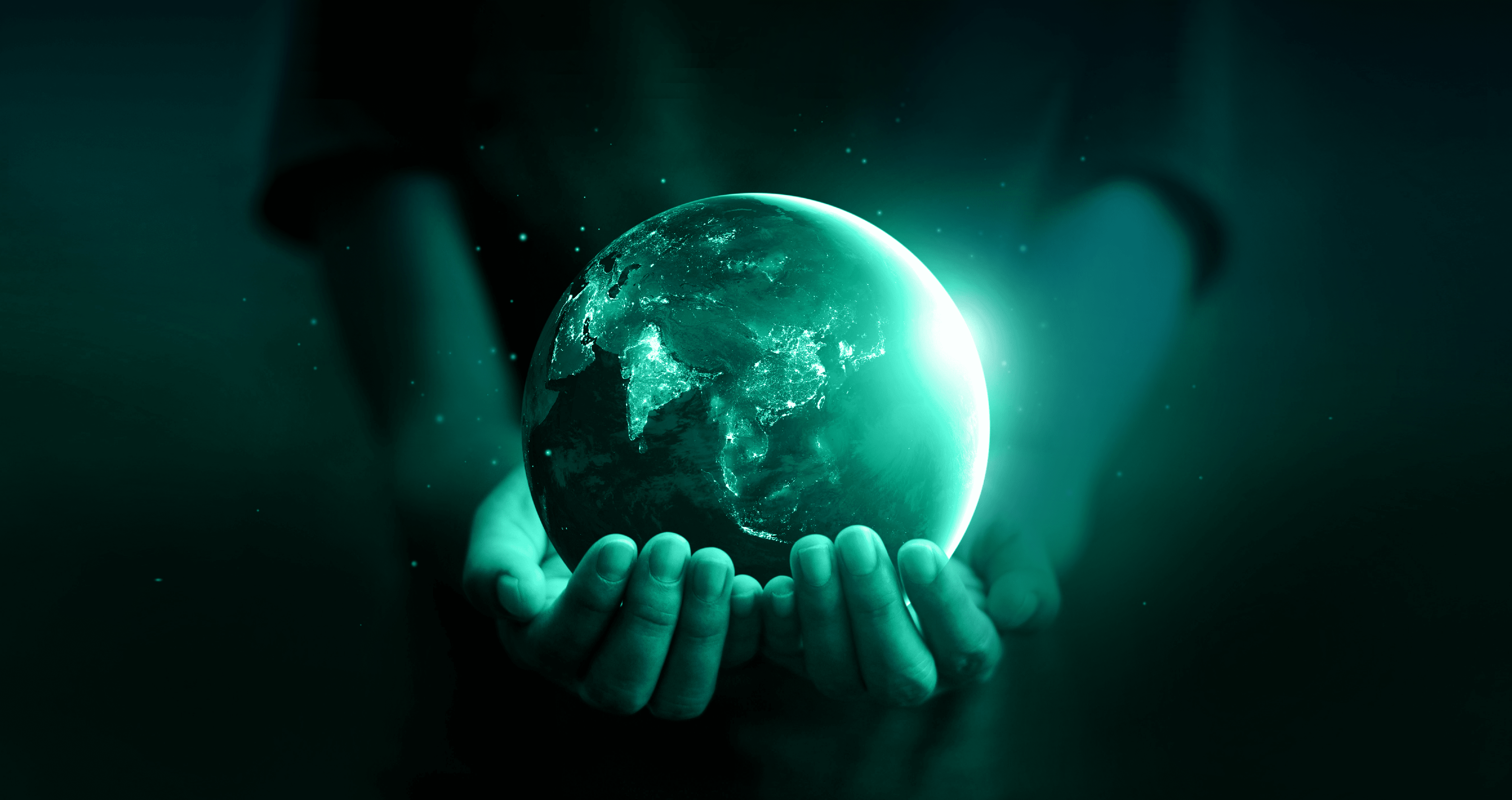 Earth at night was holding in human hands. Earth day. Energy saving concept, Elements of this image furnished by NASA  https://eoimages.gsfc.nasa.gov/images/imagerecords/79000/79790/city_lights_asia_night_8k.jpg