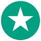 A green and white star with a white star in the middle. AI generated content
